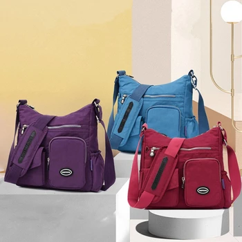 Высококачественная модная сумка Женская сумка через плечо Женская сумка-мессенджер Водонепроницаемая сумка через плечо