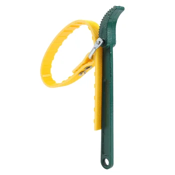 Гаечный ключ для ремня масляного фильтра 8-дюймовый многофункциональный ременьный ключ Гаечный ключ для масляного фильтра Регулируемый ручной инструмент для снятия