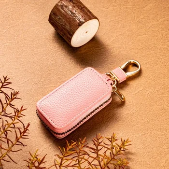 Fashion Creative Zipper Автомобильная сумка для ключей Компактная мини-сумка для хранения ключей от автомобиля для мужчин и женщин Многоцветный тренд