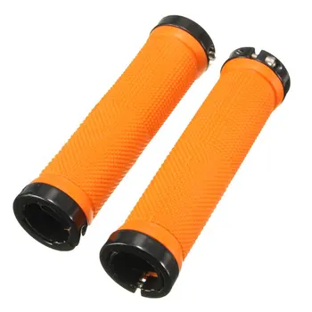 1 пара Ручка велосипеда Ручка MTB BMX Велосипед Ручки Ручки Оранжевый