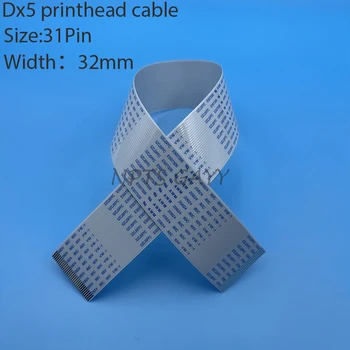 10PCS Для Epson DX5 кабель печатающей головки плоский кабель для передачи данных FFC 31-контактный для плоттера Skycolor Allwin Xuli Aifa Witcolor Human Design 31p