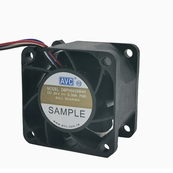Новый оригинальный AVC / Qihong DBPH0428B4H 4028 4 см 24 В 0,50 А серверное шасси с двойным шаровым вентилятором