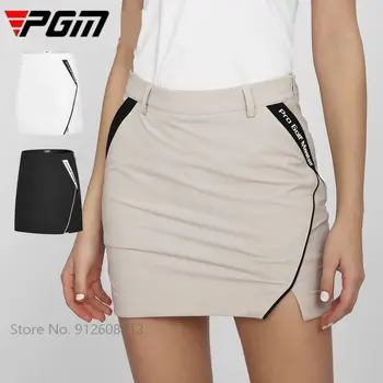 PGM Летние женские юбки-карандаш для гольфа Быстросохнущая юбка-брюки для гольфа Женские дышащие шорты с высокой талией и внутренними шортами XS-XL