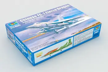 Trumpeter 01657 1/72 Китайский истребитель-бомбардировщик FC-1 Fierce Dragon статическая модель TH05676-SMT2