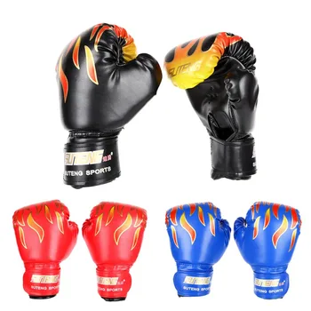 Kids/Audlts Тренировочные боксерские перчатки для тренировок по ударам в мешках Семейные матчевые бойцовские рукавицы