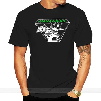 Panavision Съемочная группа Камера Ретро 90-е Винтажная футболка с репринтом Футболка мужская брендовая футболка мужская летняя хлопковая футболка