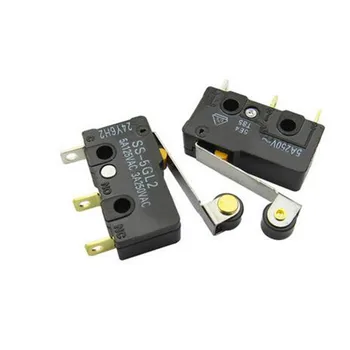 2 шт. SS-5GL2 Микропереключатель Контактная кнопка 3-контактные переключатели 5 А 125 В переменного тока / 3 А 250 В переменного тока Оптовая цена