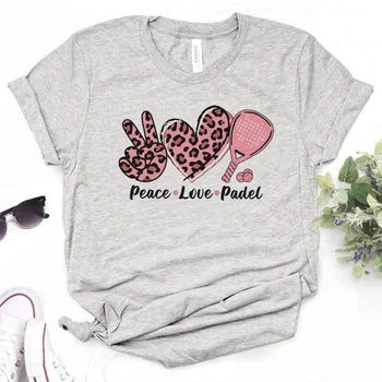 Padel футболки женские смешные футболки женский аниме дизайнер уличная одежда