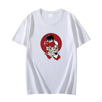 Мальчик Хадзимэ ? Нет Ippo Боевой дух Голосование На Qwertee хлопковая футболка для мужчин графические футболки Лето Harajuku Мужская одежда
