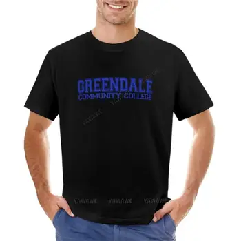 GREENDALE College Jersey (синий) Футболка мужская Аниме футболка мужская футболка с рисунком большие и высокие