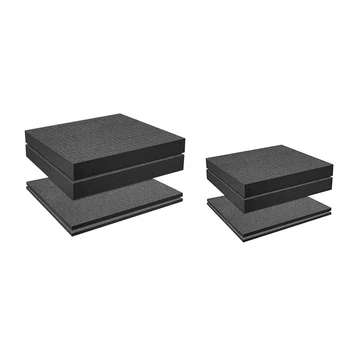 4 шт. Pick Apart Foam Insert Pluck Pre Square Sheet Foam With Bottom Use For Board Game Box Cases Ящик для хранения