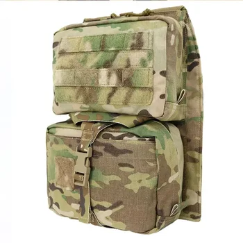 Тактический рюкзак для тарелки Страйкбол Multicam Military Molle Hydration Pouch Жилет Снаряжение Армейская охота Съемная медицинская сумка