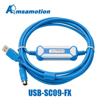 USB-SC09-FX Кабель для программирования изоляции Подходит для изолированного адаптера ПЛК Mitsubishi FX2n FX3U FX1N