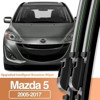 2шт Для Mazda Mazda 5 2005-2017 Щетки стеклоочистителя переднего стекла Аксессуары для окон ветрового стекла 2006 2007 2008 2009 2014 2015 2016