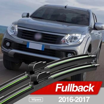 Для Fiat Fullback 2016-2017 Щетки стеклоочистителя переднего стекла 2шт Аксессуары Окно ветрового стекла