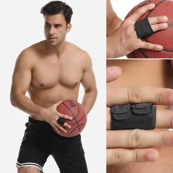  Регулируемый ортез для пальца Шина Рукав Поддержка большого пальца Протектор Мягкая дышащая подушка для баскетбола Волейбол Бадминтон T U0G4