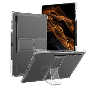 Прозрачный чехол для Samsung Galaxy Tab A9 + 2023 S8 S7 S9 11 S9FE PLUS 12.4 S9 Ultra 14.6 