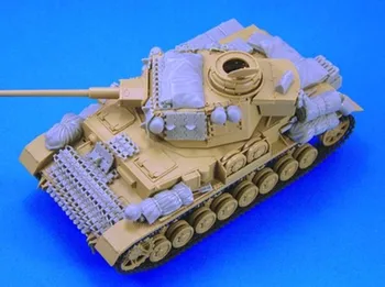 1:35 Сборочный комплект модели фигуры из смолы Детали модификации основного боевого танка Неокрашенные (без танка)