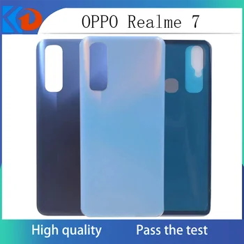 Для OPPO Realme 7 Задняя крышка аккумуляторного отсека Замена задней двери ПК Запасные части
