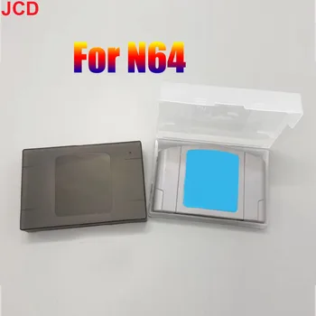JCD 1 шт. Пластиковая защитная крышка для N64 Game Картридж Крышка карты Витрина Коробка для хранения