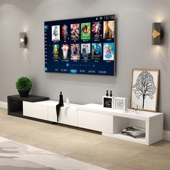 Smart Mobile TV Подставки Плавающие консоли Каминный дисплей Современные подставки под телевизор Настольный завод Center Muebles de Salon Мебель WJ20XP