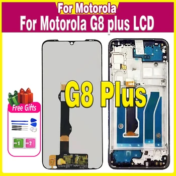 Высокое качество для Motorola Moto G8 Plus XT2019 XT2019-2 ЖК-дисплей Сенсорный экран для Moto G8Plus Замена дигитайзера в сборе