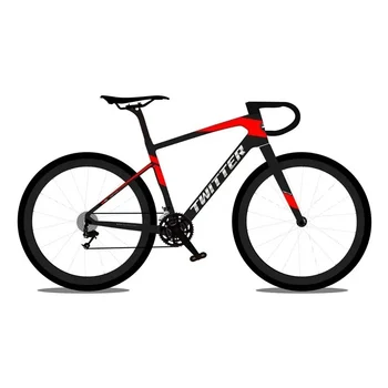 TWITTER ГРАВИЙНЫЙ велосипед RS-2*12S Масляный дисковый тормоз рядный внедорожный класс T900дорожный шоссейный велосипед700 * 40C колесная пара велосипед bicicleta