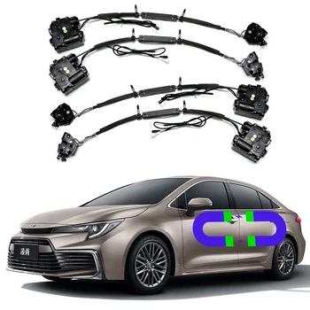 Для Toyota Levin Электрическая всасывающая дверь Автомобильные переоборудованные автоматические замки Автомобильные аксессуары Умный инструмент для защиты от защемления