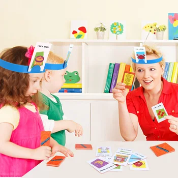 Угадайка Карточная игра Логическое мышление Настольная игра Интерактивные игрушки для родителей и детей Детские подарки на день рождения
