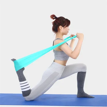 2 шт./уп. Новая эластичная лента для йоги TPE Фитнес-ремень Пояс для бодибилдинга для йоги