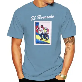 EL BORRACHO Лотерейные футболки Лотерея Футболки Мексиканские футболки ( MxTs321 ^ )