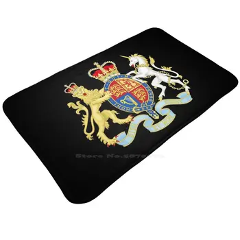 Королевский герб Соединенного Королевства Мягкий коврик для ног Комната Товары Ковер Ковер Герб Королевская свадьба Великобритания Большой