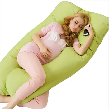 U-образная подушка для беременных беременных для беременных с супер мягким хлопком