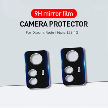 2 шт. 3D защитный чехол для задней камеры для Xiaomi Redmi Note 12S 4G Кольцо из закаленного стекла Задняя крышка объектива Redmy Note12s Note 12S 12S 12 S