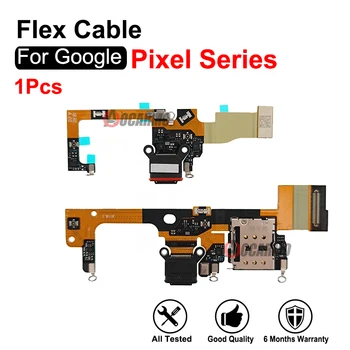 Оригинальная зарядная док-станция для Google Pixel 2 3 4 XL 2XL 3XL 4XL 4A 4G 5G USB Порт зарядки Flex Кабель Ремонтные детали