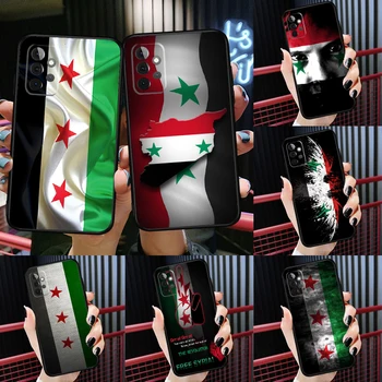 Чехол для флага Сирии для Samsung Galaxy A54 A34 A24 A14 A73 A53 A33 A23 A13 A52 A32 A22 A12 A51 A71 Крышка