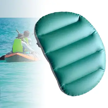 Надувное сиденье для каяка Прочная удобная подушка для сиденья лодки каноэ из ПВХ для каякинга рафтинга водных видов спорта гребли