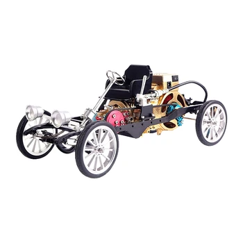 230 шт. Одноцилиндровый двигатель Автомобильный металлический сборочный модель Механическая сборка Детская игрушка металлический подарок