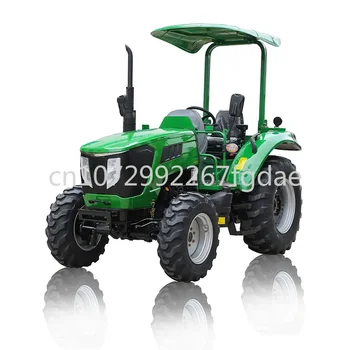 4WD 70HP Сельскохозяйственный трактор 60 л.с. Полноприводный трактор Дешевый компактный трактор