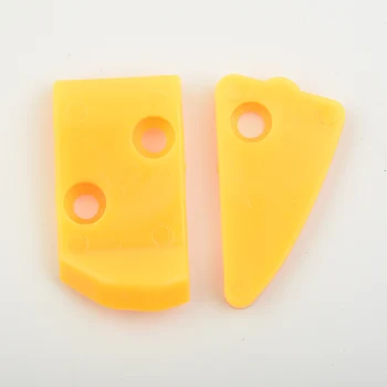 Защитные вставки для пальцев 20 шт. Нейлоновый пластиковый набор Желтый пакет аксессуаров Безрычажный протектор для вставок Corghi Triangle