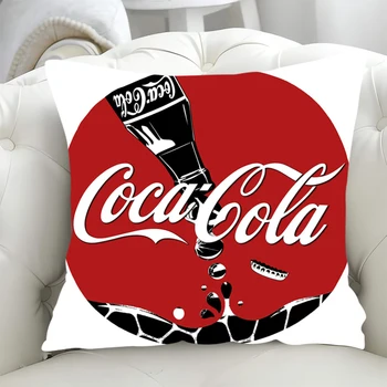 C-Coca-Colas Наволочка для тела 45x45 Наволочка 45*45 Декоративные подушки для дивана Fall Decor Короткие плюшевые наволочки 40x40 40*40