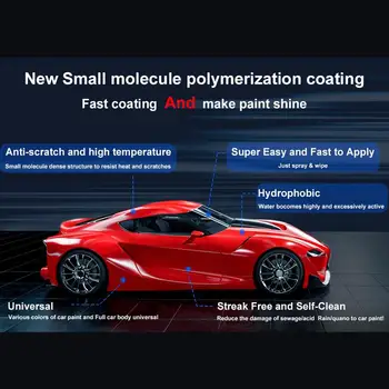  Автомобильная краска Керамическое покрытие 500 мл нано coating агент автомобильная краска покрытие кристалл полировка распыление воск для покрытия для предотвращения царапин