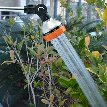  садовая поливальная палочка, вращающаяся головка на 180 градусов 10 шаблонов опрыскиватель с длинным шлангом