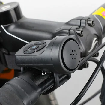 Велосипедный звонок Перезаряжаемый электронный руль Велосипедная кольцевая велосипедная сигнализация