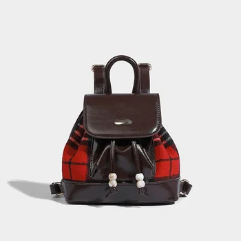 Модный дизайн сумка через плечо с улучшенной текстурой 2023 осень новая сумка через плечо Joker для пригородных поездок большой емкости