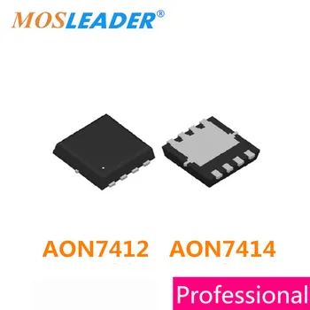 Mosleader 100 шт. 500 шт. 1000 шт. SOP8 AON7412 AON7414 N-канальный 30 В Сделано вКитае Высококачественные МОП-транзисторы