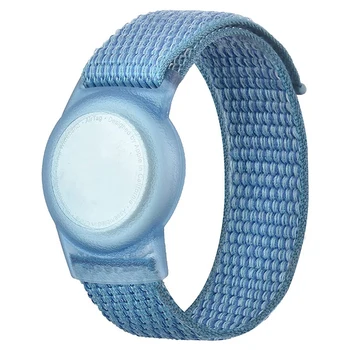 10X Детский браслет, совместимый с Apple Airtag, защитный чехол для держателя GPS-трекера Air Tag с нейлоновым браслетом F
