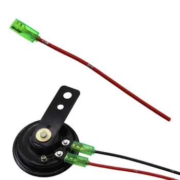 Модифицированный жгут проводов динамика со штекером динамика и розеткой Универсальный жгут проводов звукового сигнала 12 В для электромобиля Скутер
